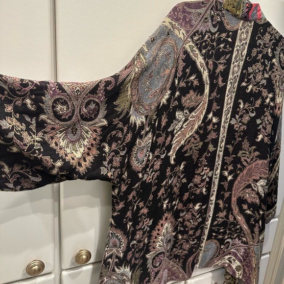 Tapestry caftan in rich colors - Picture 3 of 3